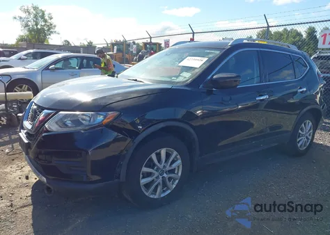 2019 Nissan Rogue Sv from USA, damaged, VIN KNMAT2MV2KP554051